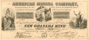 American Mining Co., New Granada Mine